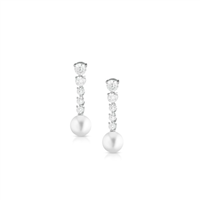 Pendientes Glamour Mujer in Plata Zircone LGEA07 - LGEA07
